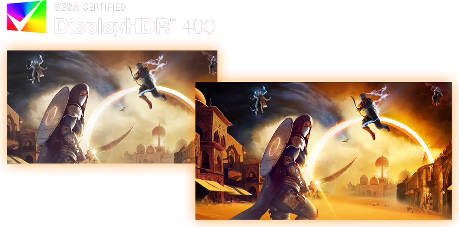 Imagen de AOC G4 Q25G4SR pantalla para PC 62,2 cm (24.5``) 2560 x 1440 Pixeles Quad HD LED Negro, Rojo