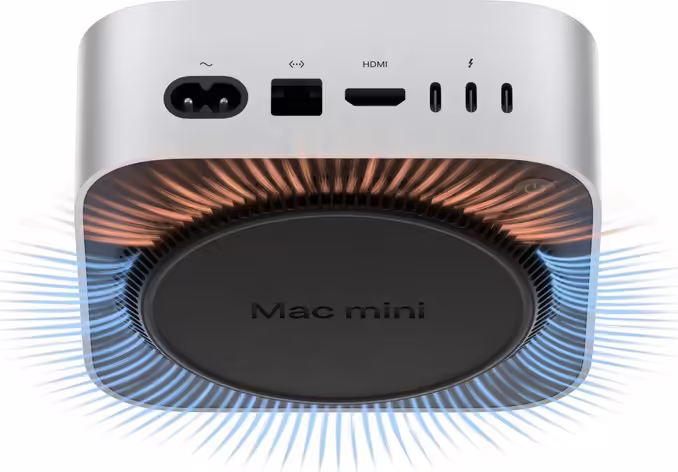 Imagen de Apple Mac mini Apple M M4 24 GB 512 GB SSD macOS Sequoia Mini PC Plata