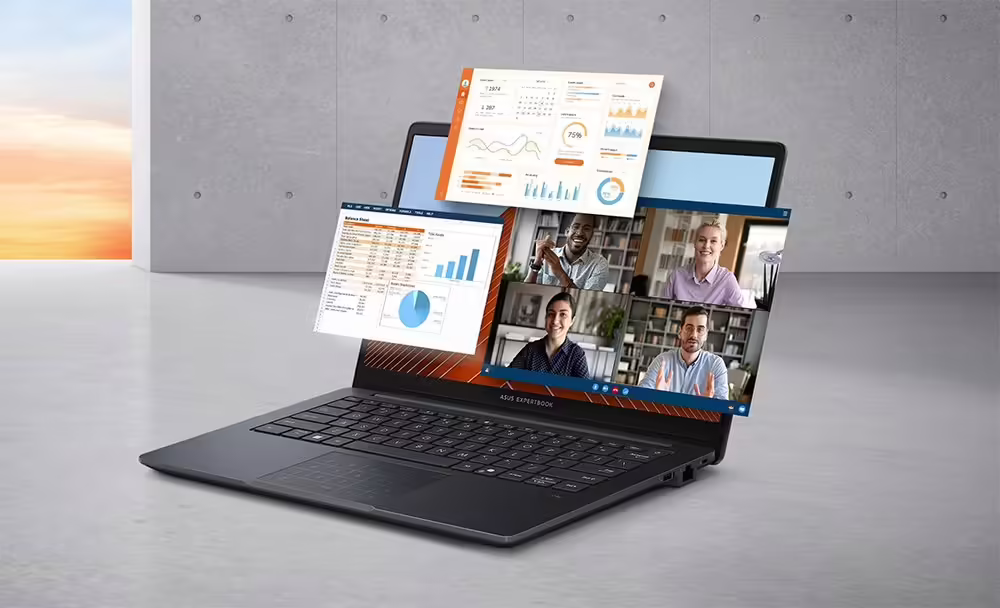 Imagen de ASUS ExpertBook BM1 BM1503CDA-S70619X - Ordenador Portátil 15.6`` Full HD (AMD Ryzen 5 7535U, 16GB RAM, 512GB SSD, Radeon 660M, Windows 11 Pro) Gris S