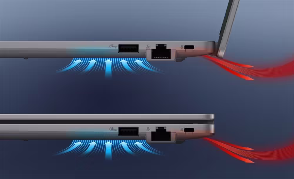 Imagen de ASUS ExpertBook P1 PM1503CDA-S70110X - Ordenador Portátil 15.6`` Full HD (AMD Ryzen 7 7735HS, 16GB RAM, 512GB SSD, Radeon 680M, Windows 11 Pro) Gris B