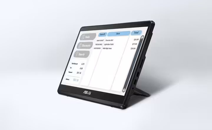 Imagen de ASUS ExpertCenter E1 AiO E1600WKAT-BMR135M - Sobremesa todo en uno 15.6`` Full HD (Intel Celeron N4500, 8GB RAM, 256GB SSD, UHD Graphics, Sin Sistema O