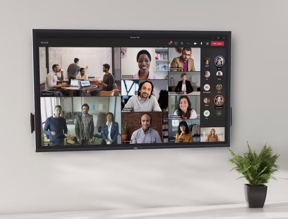 Imagen de DELL P6524QT Panel plano interactivo 163,9 cm (64.5``) LCD 350 cd / m² 4K Ultra HD Negro Pantalla táctil