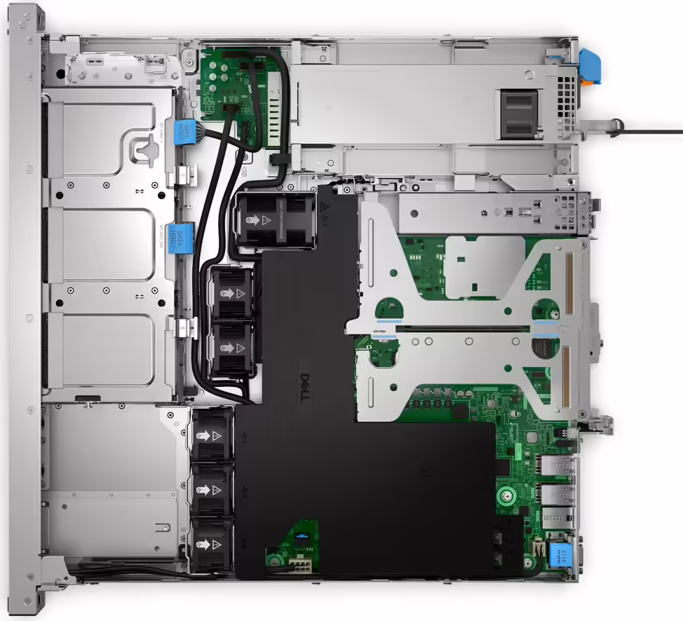 Imagen de DELL PowerEdge R260 servidor 1,2 TB Bastidor (1U) Intel Xeon E E-2434 3,4 GHz 16 GB DDR5-SDRAM 700 W
