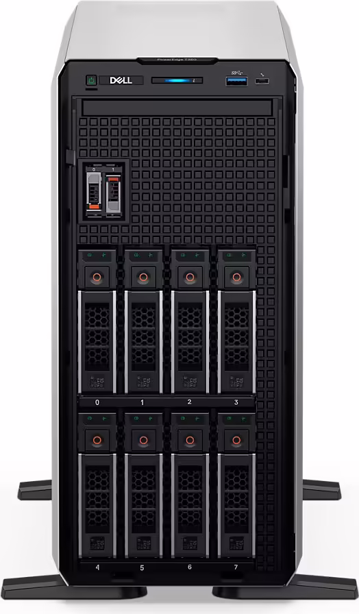 Imagen de DELL PowerEdge T360 servidor 960 GB Torre (4,5U) Intel Xeon E E-2436 2,9 GHz 16 GB DDR5-SDRAM 700 W