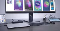 Imagen de DELL WD19S-180W Docking station USB 3.2 Gen 2 (3.1 Gen 2) Type-C negro