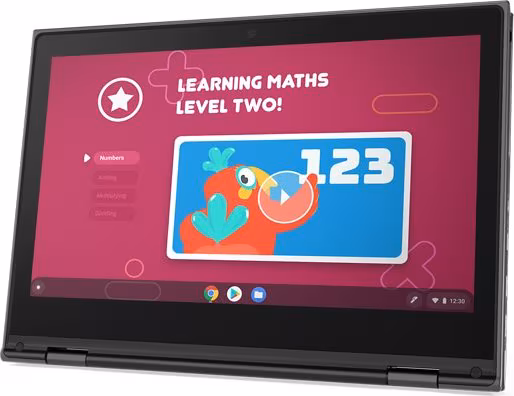 Imagen de Lenovo Chromebook 55e Portátil celeron n4120 4gb 32gb 11.6p chrome os negro 81MC001GSP