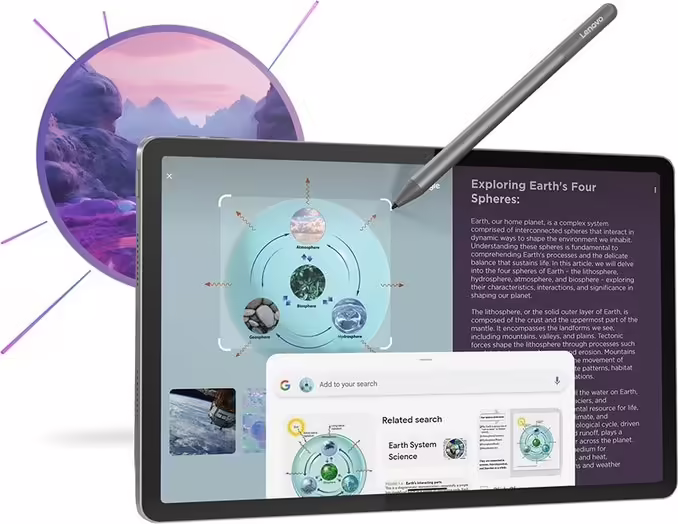 Imagen de LENOVO TABLET IDEA PAD 8GB 256GB GRIS LUNA OC/8GB/256GB/11 IPS TACTIL