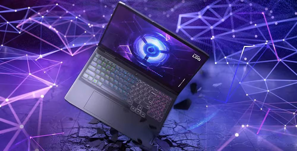 Imagen de Lenovo LOQ 15IRH8 Intel® Core? i5-12450H/16GB/512GB SSD/RTX 4050/15.6`` Portátil