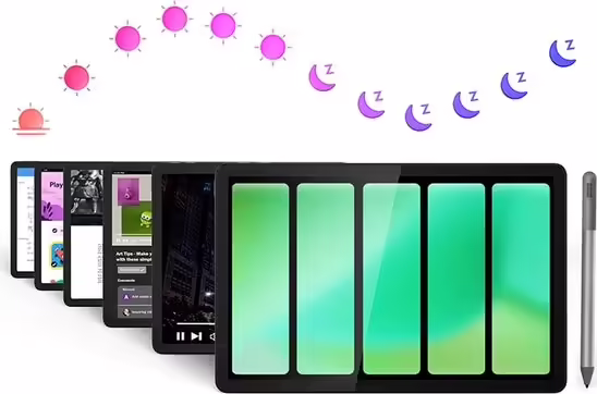 Imagen de LENOVO TABLET TAB M11 4GB 128GB INCLUYE PEN GRIS LUNA OC/4GB/128GB/11 IPS TACTIL