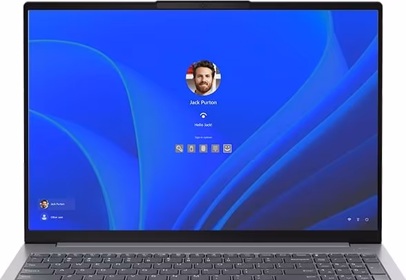 Imagen de Lenovo ThinkBook 16 AMD Ryzen? 5 7535HS Portátil 40,6 cm (16``) WUXGA 16 GB DDR5-SDRAM 512 GB SSD Wi-Fi 6 (802.11ax) Windows 11 Pro Gris
