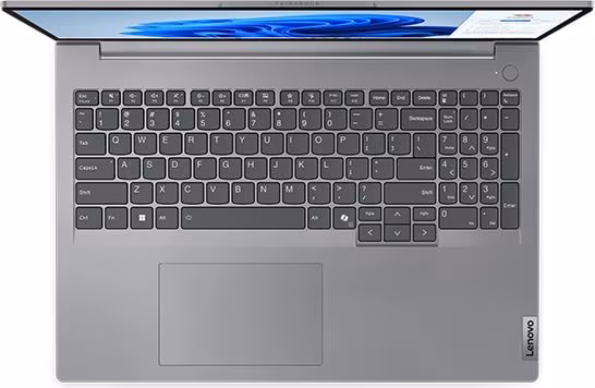 Imagen de Lenovo ThinkBook 16 AMD Ryzen? 5 7535HS Portátil 40,6 cm (16``) WUXGA 16 GB DDR5-SDRAM 512 GB SSD Wi-Fi 6 (802.11ax) Windows 11 Pro Gris