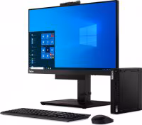 Imagen de Lenovo ThinkCentre M80q DDR4-SDRAM ordenador i5-10500T 8gb ssd 256gb w10 Negro