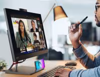 Imagen de Lenovo ThinkCentre neo 50a 24 Intel® Core™ i5 60,5 cm (23.8``) 1920 x 1080 Pixeles 8 GB DDR5-SDRAM 256 GB SSD PC todo en uno Windows 11 Pro Wi-Fi 6