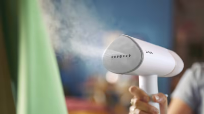 Imagen de Philips 3000 series Vaporizador manual compacto y plegable Blanco
