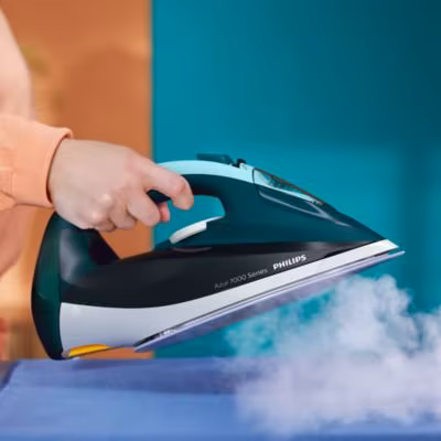 Imagen de Philips 7000 series DST7031/70 Plancha de vapor HV en verde ópalo/menta