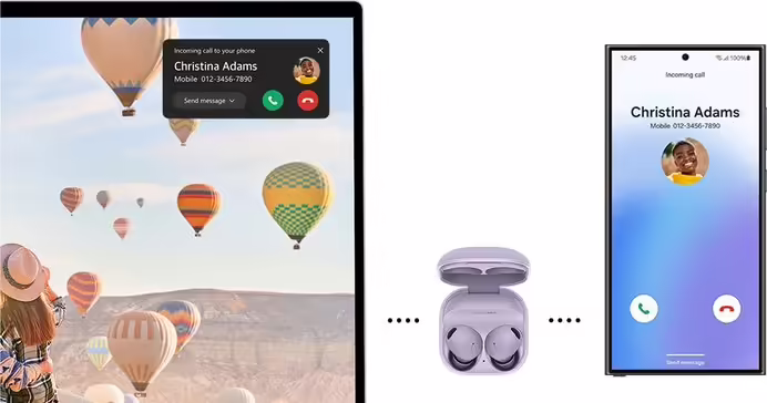 Imagen de Samsung Galaxy Book4 15 NP754XGK-KG2ES Intel Core 5 120U/16GB/512GB SSD/15.6`` Windows 11 Pro