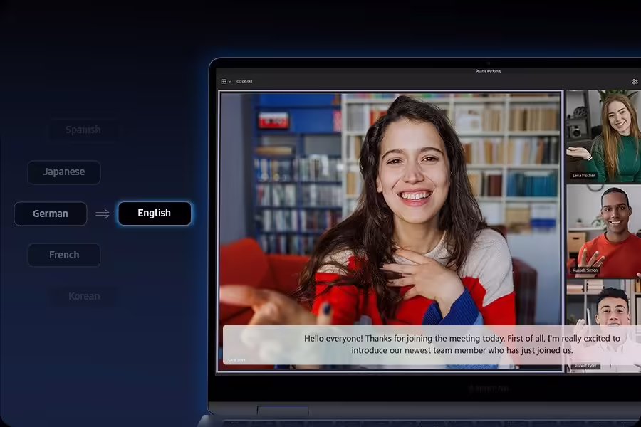 Imagen de Samsung Galaxy Book5 360 Intel Core Ultra 5 226V Portátil 39,6 cm (15.6``) Pantalla táctil Full HD 16 GB LPDDR5x-SDRAM 512 GB SSD Wi-Fi 7 (802.11be)