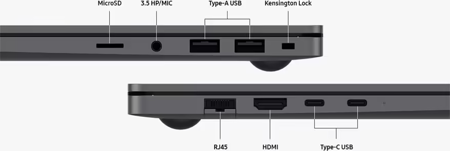 Imagen de Samsung Galaxy Book5 NP754XHD-KD1ES 15.6`` Intel Core Ultra 5 225U 16GB 512GB SSD AI Copilot