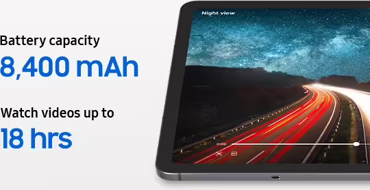 Imagen de Samsung Galaxy Tab S11 128 GB 27,9 cm (11``) 12 GB Wi-Fi 6 (802.11ax) Gris