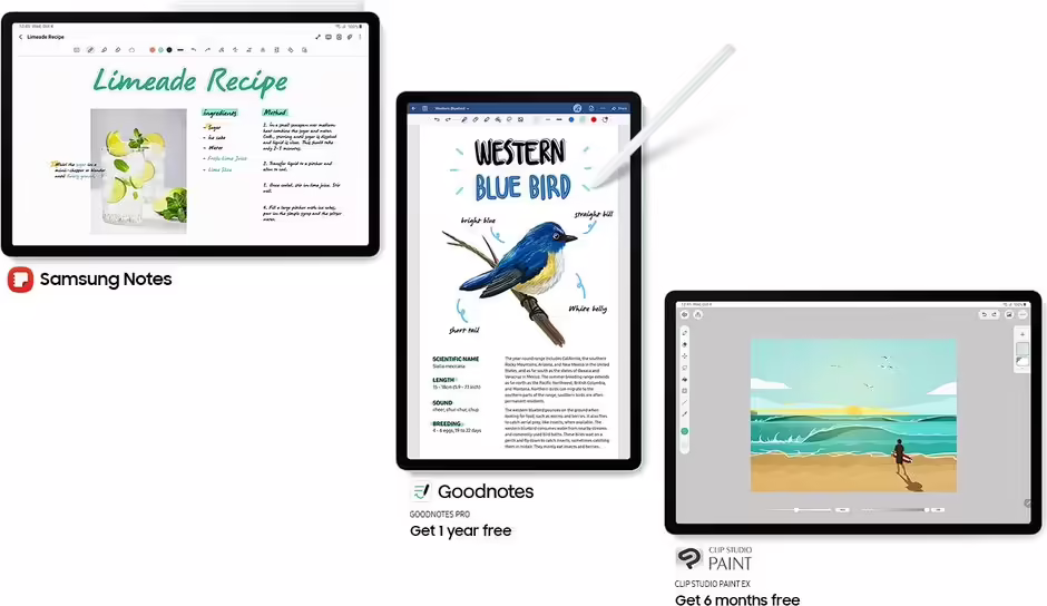 Imagen de Samsung Tablet Galaxy Tab S9 FE 10.9
