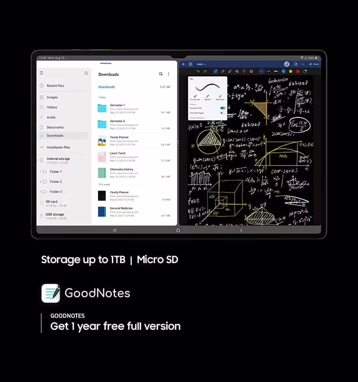 Imagen de Samsung Galaxy Tab S9 SM-X716B 5G 256 GB 27,9 cm (11``) Qualcomm Snapdragon 12 GB Wi-Fi 6 (802.11ax) Android 13 Grafito