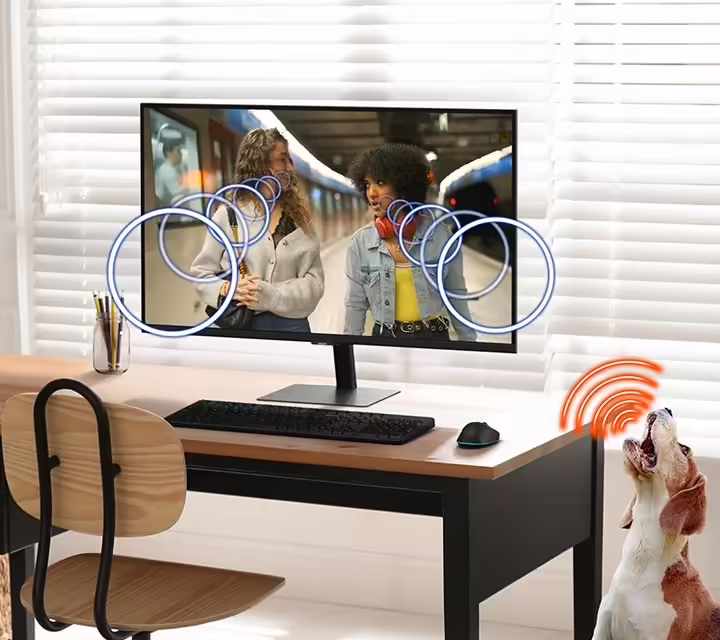 Imagen de Samsung M7 M70F pantalla para PC 109,2 cm (43``) 3840 x 2160 Pixeles 4K Ultra HD LCD Negro