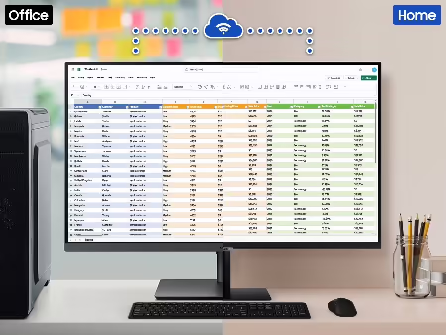 Imagen de Samsung M7 M70F pantalla para PC 109,2 cm (43``) 3840 x 2160 Pixeles 4K Ultra HD LCD Negro