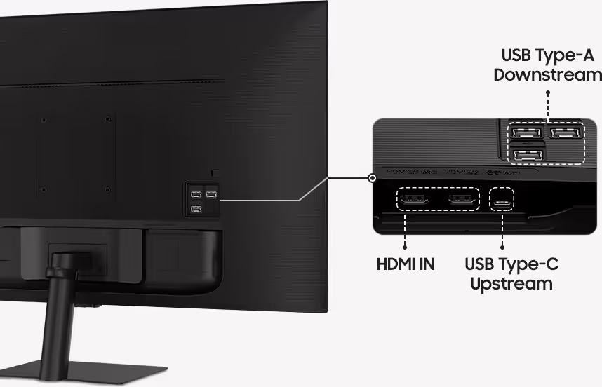 Imagen de Samsung M7 M70F pantalla para PC 109,2 cm (43``) 3840 x 2160 Pixeles 4K Ultra HD LCD Negro