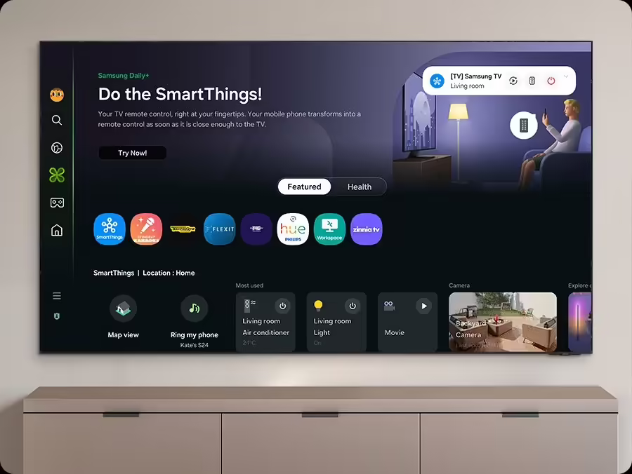Imagen de Samsung TQ75Q7F5AU 190,5 cm (75``) 4K Ultra HD Smart TV Wifi Negro