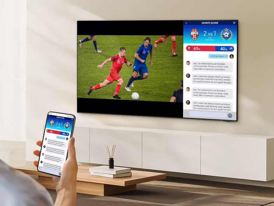 Imagen de Samsung TQ75Q80DAT 190,5 cm (75``) 4K Ultra HD Smart TV Wifi Plata