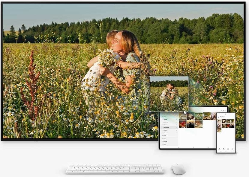 Imagen de TV Samsung 43`` 4K UHD Smart TV Negro (TU43U8005FUXXC)