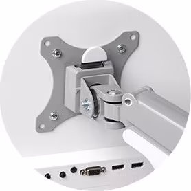 Imagen de Soporte de mesa kensington para monitor de 13P a 32P Plata