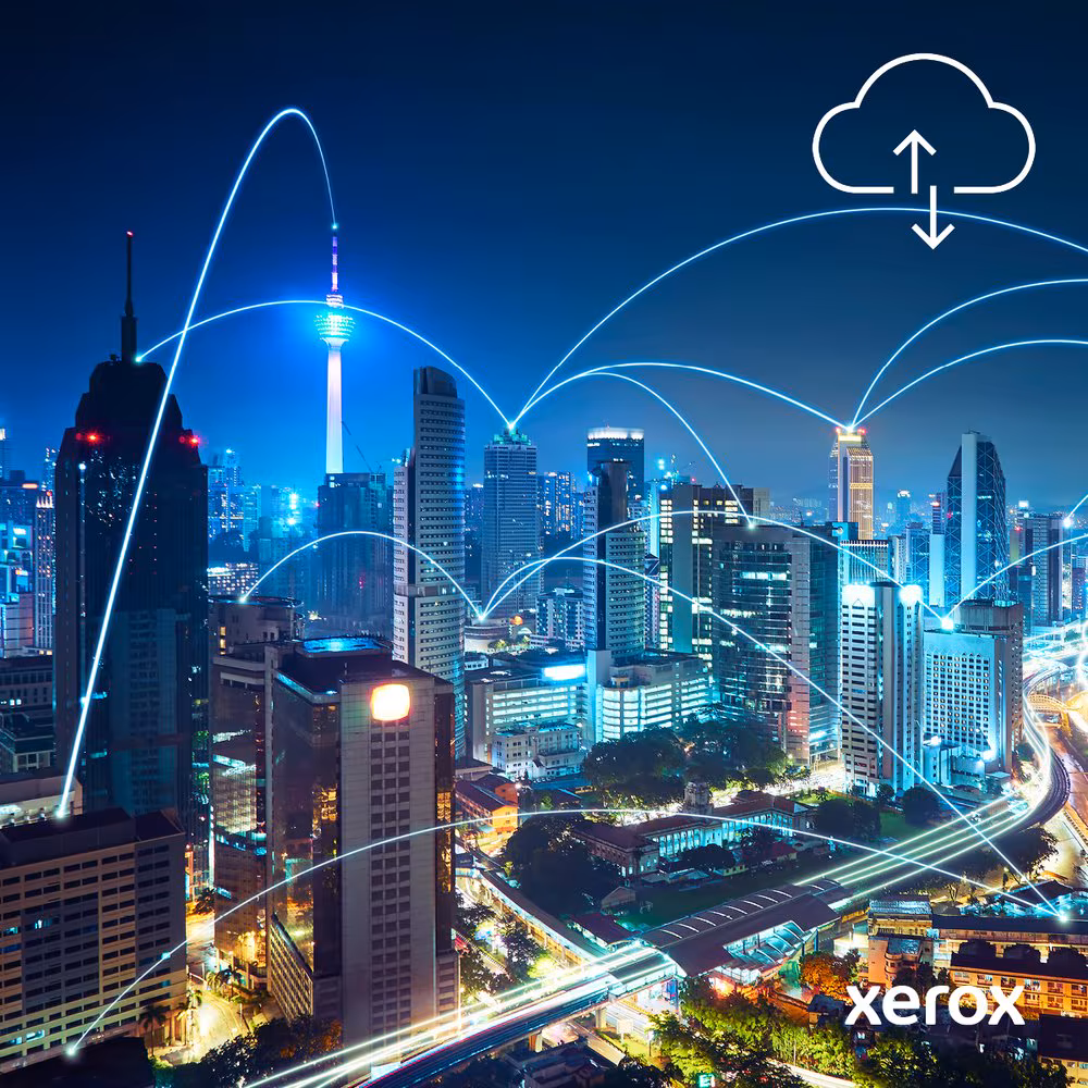 Imagen de Xerox C230 Impresora duplex PS3 PCL5e6 2 bandejas azul blanco