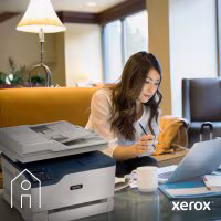 Imagen de Xerox C235 Impresora multifuncion laser duplex A4 22 ppm escaner fax PS3 PCL5e/6 ADF 2 bandejas azul blanco