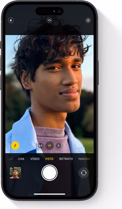 Imagen de Apple iPhone 15 5G 128Gb Negro Smartphone