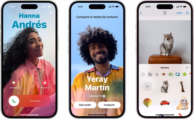 Imagen de Apple iPhone 15 15,5 cm (6.1``) SIM doble iOS 17 5G USB Tipo C 256 GB Verde