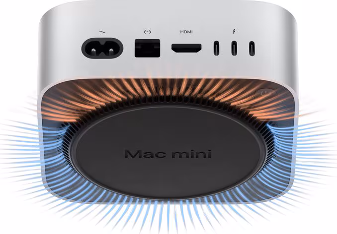 Imagen de Apple Mac Mini M4 CPU 10, GPU 10, 24GB RAM, 512GB SSD