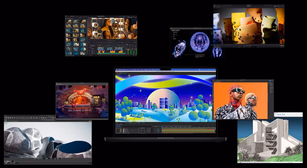 Imagen de Apple MacBook Pro Portátil 41,1 cm (16.2``) Apple M M3 Pro 18 GB 512 GB SSD Wi-Fi 6E (802.11ax) macOS Sonoma Plata