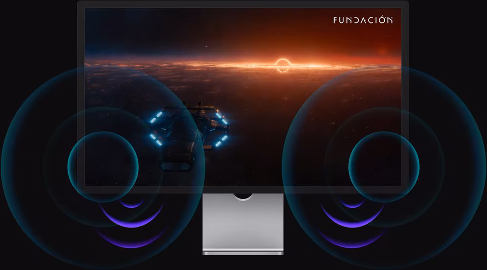 Imagen de Apple Monitor Studio Display Vidrio nanotexturizado Soporte con inclinacion ajustables Pantalla Retina 5K (5120x2880) de 27
