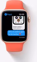 Imagen de Apple watch nike series 6 gps + cellular caja aluminio plata 40mm correa deportiva platino puro/negro