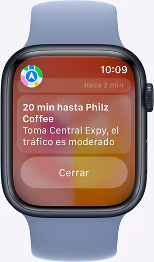 Imagen de Apple Watch Series 9 41 mm Digital 352 x 430 Pixeles Pantalla táctil 4G Rosa Wifi GPS (satélite)