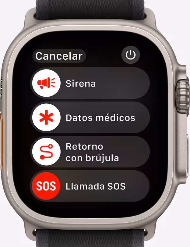 Imagen de Apple Watch Ultra 2 GPS + Cellular Caja titanio negro 49mm Correa Ocean Negra