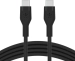 Imagen de Cable BELKIN Cable USB-C a USB-C FLEX 3m(CAB009BT3MBK) | (3)
