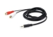 Imagen de Cable EQUIP miniJack 3.5mm/M a RCA/H 2.5m (EQ147093) | (1)