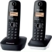 Teléfono Inalámbrico Panasonic Duo Negro (KX-TG1612SP1) | 5025232630141 | (1)
